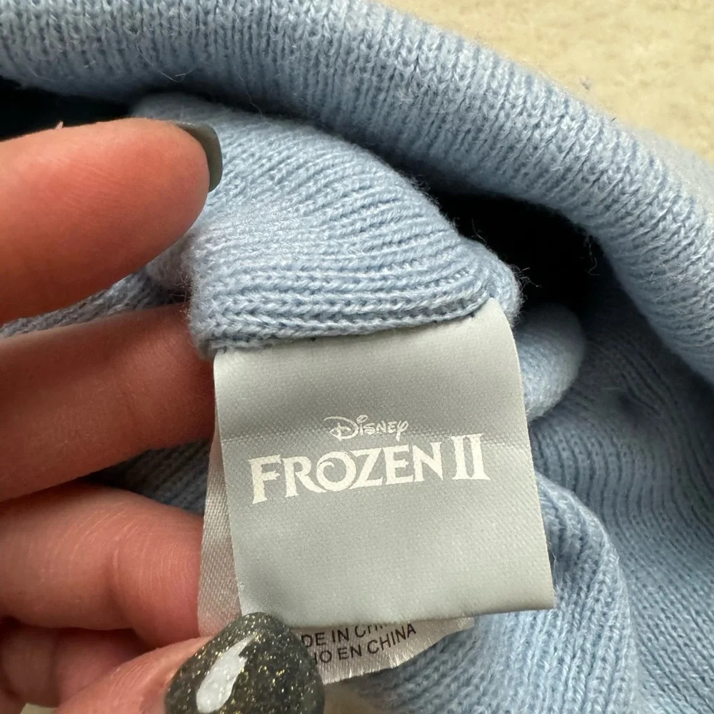 Girls Frozen II Winter Hat - Picture 3 of 3